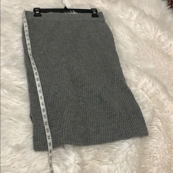 MADEWELL‎ 100% MERINO GRAY SKIRT Size S - Picture 4 of 8